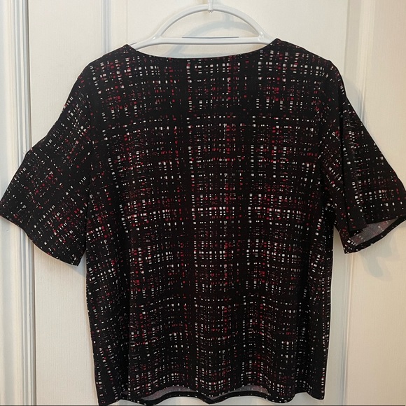 WORTHINGTON PETITE SHORT SLEEVE, ROUND NECK, CAREER KNIT TOP. Great UC - Picture 7 of 16